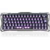 Merkloos Tastiera da gioco con interruttori a effetto Hall, layout Qwertz, risoluzione 8K, illuminazione RGB, realizzata in alluminio, formato 60%