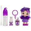 Yummiland Lipgloss Doll - Greta Grape - Bambola profumata con Kit di lucidalabbra Fai da Te - età 4+