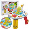 LEAN TOYS Pianoforte da tavolo interattivo educativo a forma di coccodrillo