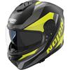 NOLAN Casco Integrale NOLAN N80-8 TORPEDO - (Nero/Giallo/Grigio Lava)