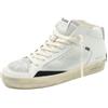 Crime London Scarpe Uomo SK8 Deluxe Mid 14151 PE25