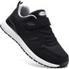 Sudychen Scarpe Uomo Extra Larghe e Leggere Scarpe Casual per Piedi Gonfi Scarpe Senior con Chiusura