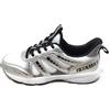 Istamax Scarpe Sportive Donna Antipronazione e Antitorsione,Bianco Argento,ModelloIMAA3913, Suola con Doppia Densità