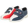 JiuQing Scarpe da Bowling Uomo Donna Scarpe da Bowling Indoor per Principianti Suola Scorrevole Gancio-Anello Leggere