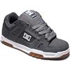 DC Shoes Stag Scarpa Sportiva Unisex Adulto Scarpe Skateboard DCSHOES Originali (Grigio Bianco Gum, Sistema Taglie Calzature EU, Adulto, Numero, Media, 42)