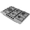 Electroline GHEM75F53S piano cottura Acciaio inox Da incasso 75 cm Gas 5 Fornello(i)