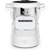 Moulinex Companion Robot Da Cucina con Funzione Cottura, 12 Programmi Automatici, 1550 W, 4,5 L, Bianco, HF840110