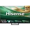 Hisense Smart TV MiniLED 144Hz 65'' 4K 65Q8S, Dolby Atmos 2.1 By Devialet, Dolby Vision IQ, HDR10+, Native 144Hz Game Mode, VIDAA OS con 1000+ APP, Alexa