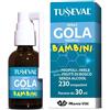 MARCO VITI FARMACEUTICI SpA TUSSEVAL SPRAY GOLA PROPOLI BAMBINI 30 ML CON EDULCORANTE SENZA GLUTINE SENZA LATTOSIO