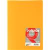 Grafoplás Grafoplas I Cartella con buste in plastica I 20 buste trasparenti I formato foglio Mandarino I Serie Poliple Opaco I Made in Spagna I Coperchi Flessibili I Grande Capacità di Immagazzinaggio