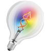 LEDVANCE forma classica a globo con filamento con tecnologia WiFi, 4,5 W, bianco caldo, E27, 1 confezione