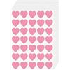 FINDAT Adesivi a Cuore Rosa 25 mm in Vinile, 700 Pezzi | Per biglietti e regali di San Valentino. Scrivibili con pennarello a base d'olio. Resistenti ad acqua, olio e strappi