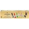 Anthon Berg Cocktail Collection - Cioccolatini Cocktail, Bottigliette di Cioccolato Fondente Ripiene di Liquori e Succhi di Frutta (Lime, Mirtillo Rosso, Ananas) - Confezione Regalo, 14 Pezzi, 218 g