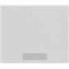 Smeg Piano cottura a induzione SIM3644MWH in vetroceramica bianco opaco da 60 cm