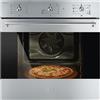 Smeg Forno ventilato da incasso SF63M3S1PZX finitura acciaio inox satinato da 60 cm