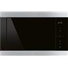 Smeg Forno microonde da incasso FMI325X1 finitura acciaio inox antimpronta da 60 cm