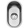 Smeg Lavello una vasca UM16 finitura acciaio inox da 32x18.5 cm