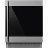 Smeg Cantina vini sottotop CVI338RX3 finitura vetro silver da 60 cm - Cerniera a destra