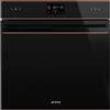 Smeg Selection Smeg S Forno termoventilato pirolitico Galileo Tradizionale pyro SOP6602TNR finitura vetro nero e rame da 60 cm - PROMO ATTIVA FINO AL 26/10