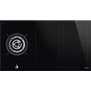 Smeg Selection PRONTA CONSEGNA - Smeg S Piano cottura misto induzione/gas PM3953D in vetroceramica nero da 90 cm
