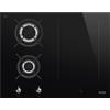 Smeg Selection Smeg S Piano cottura misto induzione/gas PM3643D in vetroceramica nero da 65 cm