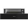 Smeg Cassetto riscaldante da incasso CPR115B3 finitura Deep Black da 60 cm