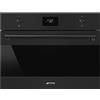 Smeg Selection Smeg S Forno microonde con grill Galileo SO4301M0N finitura Matt Black da 60 cm