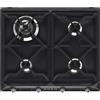 Smeg Selection PRONTA CONSEGNA - Smeg S Piano cottura a gas SR964NGH finitura nero da 60 cm - PROMO ATTIVA FINO AL 26/10