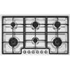 Smeg Selection Smeg S Piano cottura a gas PGF962 finitura acciaio inox da 90 cm