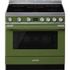 Smeg Selection Smeg S Cucina CPF9IPOG con forno pirolitico termoventilato e piano cottura induzione finitura verde oliva da 90x60 cm - PROMO ATTIVA FINO AL 26/10