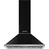 Smeg Selection Smeg S Cappa aspirante a parete KPF9BL finitura nero da 90 cm