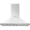 Smeg Selection PRONTA CONSEGNA - Smeg S Cappa aspirante a parete KPF12WH finitura bianco da 120 cm - PROMO ATTIVA FINO AL 26/10