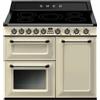 Smeg Selection Smeg S Cucina TR103IP2 con tre forni e piano cottura induzione finitura panna da 100x60 cm