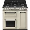 Smeg Selection Smeg S Cucina TR93P con tre forni e piano cottura gas finitura panna da 90x60 cm