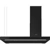 Smeg Selection Smeg S Cappa aspirante a isola KLTI12L4MB finitura nero opaco da 120 cm