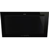Smeg Selection Smeg S Cappa aspirante a parete KV194B3 finitura vetro nero da 90 cm