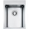 Smeg Selection PRONTA CONSEGNA - Smeg S Lavello una vasca LFT34RS finitura acciaio inox da 40.2x51 cm - Sopratop/Filotop - PROMOZIONE ATTIVA FINO AL 19/10