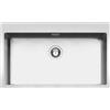 Smeg Selection PRONTA CONSEGNA - Smeg S Lavello una vasca LFT77RS finitura acciaio inox da 77x51 cm - Sopratop/Filotop