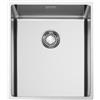 Smeg Selection Smeg S Lavello una vasca VR12S34 finitura acciaio inox da 38.2x44 cm - Filotop/Flat/Sottotop - PROMOZIONE ATTIVA FINO AL 19/10