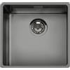 Smeg Selection Smeg S Lavello una vasca VSTR50DKX finitura acciaio nero da 54x44 cm - Sottotop