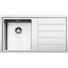 Smeg Selection PRONTA CONSEGNA - Smeg S Lavello una vasca con gocciolatoio dx LFT861D finitura acciaio inox da 87x51 cm - Filotop/Flat - PROMOZIONE ATTIVA FINO AL 19/10