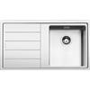 Smeg Selection PRONTA CONSEGNA - Smeg S Lavello una vasca con gocciolatoio sx LFT861S finitura acciaio inox da 87x51 cm - Filotop/Flat - PROMOZIONE ATTIVA FINO AL 19/10