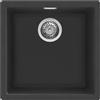 Smeg Selection PRONTA CONSEGNA - Smeg S Lavello una vasca VZP45N finitura nero da 45.6x45.6 cm - Sopratop/Sottotop - PROMOZIONE ATTIVA FINO AL 19/10