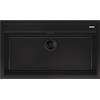 Smeg Selection PRONTA CONSEGNA - Smeg S Lavello una vasca VSGX860MN finitura nero opaco da 86x51 cm - Sopratop - PROMOZIONE ATTIVA FINO AL 19/10