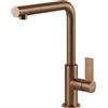 Smeg Selection Smeg S Miscelatore monocomando con doccetta MD22CUX finitura rame