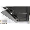 Airforce Cappa integrata aspirante F300 BL/A/120 CCF300120007 finitura nero da 120 cm