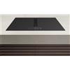Airforce Piano cottura a induzione con cappa aspirante INNOVA ARTIS PLUS 80 A PETRA AF000016 finitura nero opaco da 80 cm