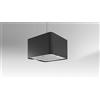 Airforce Cappa a isola filtrante F181 BL/F/45 CCF18145566 finitura nero da 45 cm