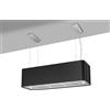 Airforce Cappa a isola filtrante F181XXL BL/F/100 CCF181100535 finitura nero da 100 cm