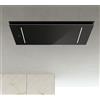 Airforce Cappa a soffitto aspirante F207 FL EASY UP BL/A/100 CCF207100003 finitura nero da 100 cm